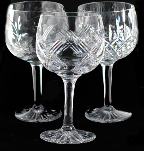 'NEW RANGE' CRYSTAL GIN GLASSES