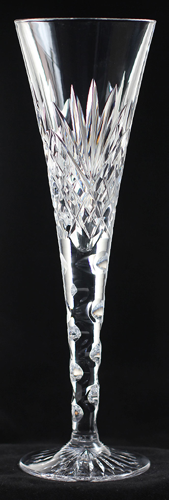 Brierley Hill Crystal champagne flute