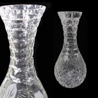 Hand Crystal Wine Carafes - Brierley Hill