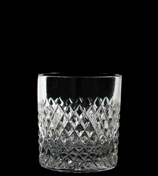 Handmade full lead crystal in our Brierley Hill Crystal Ice Diamond Design