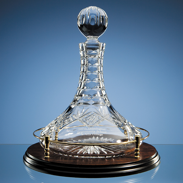 Shire Crystal Captains Decanter