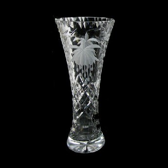 Fucshia Slim Waisted Vase