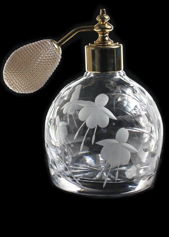 Oval Perfume Bottle Cascade