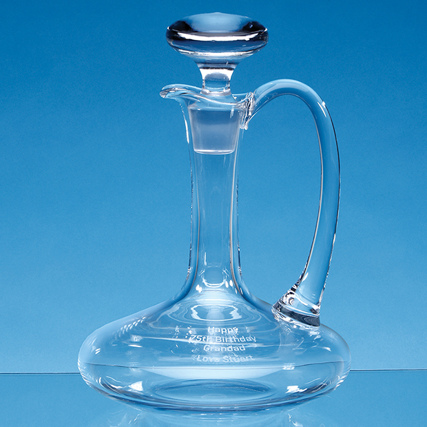 1ltr Handmade Handled Wine Carafe