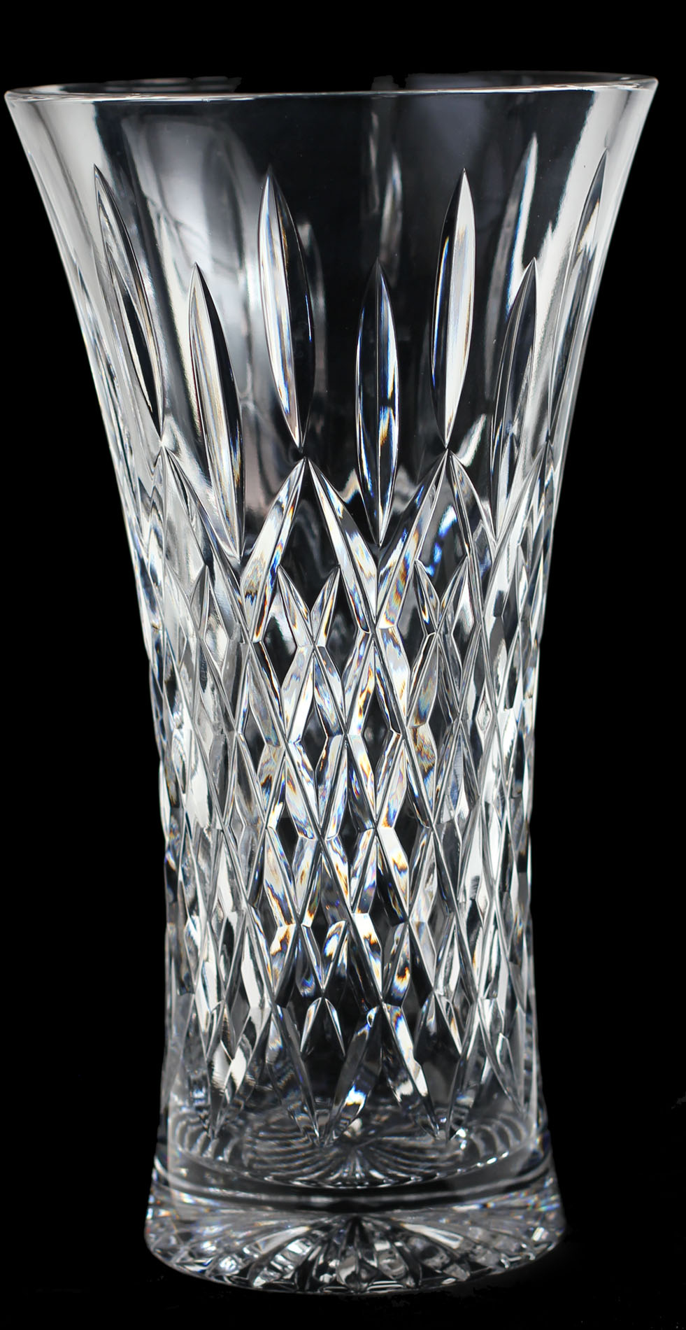 12 inch Crystal Bouquet Vase Manhattan