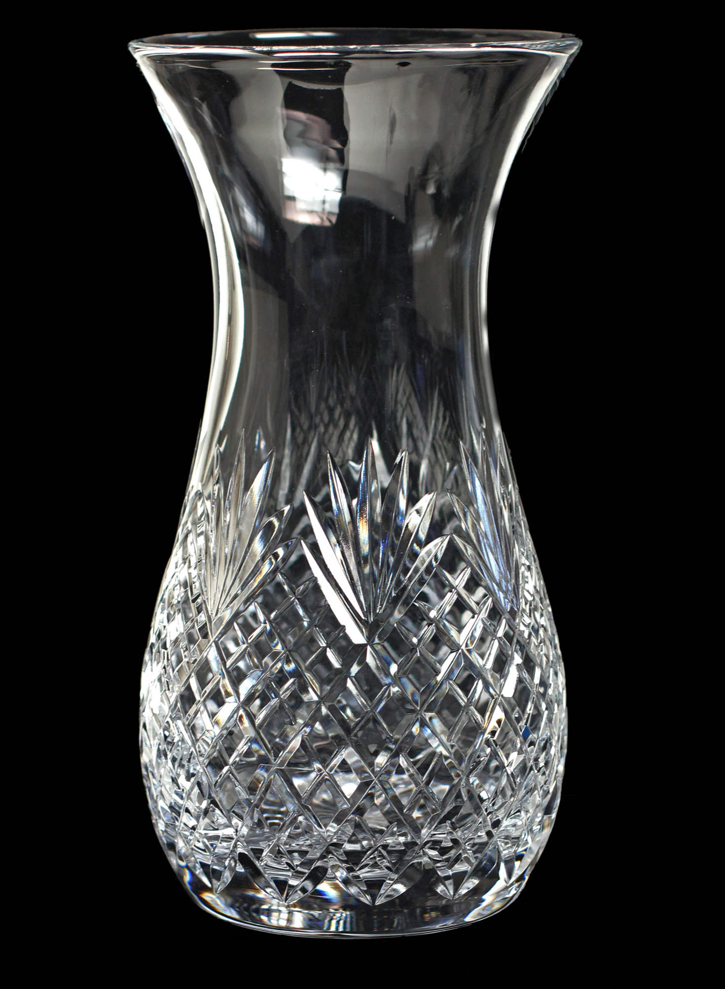 BRIERLEY HILL CRYSTAL WESTMINSTER TULIP VASE